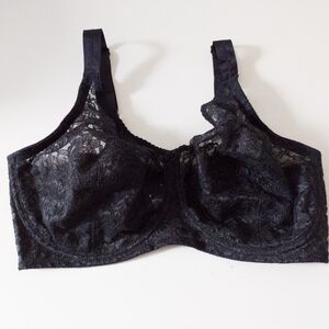 Grenier Black Lace Bra Size 38F